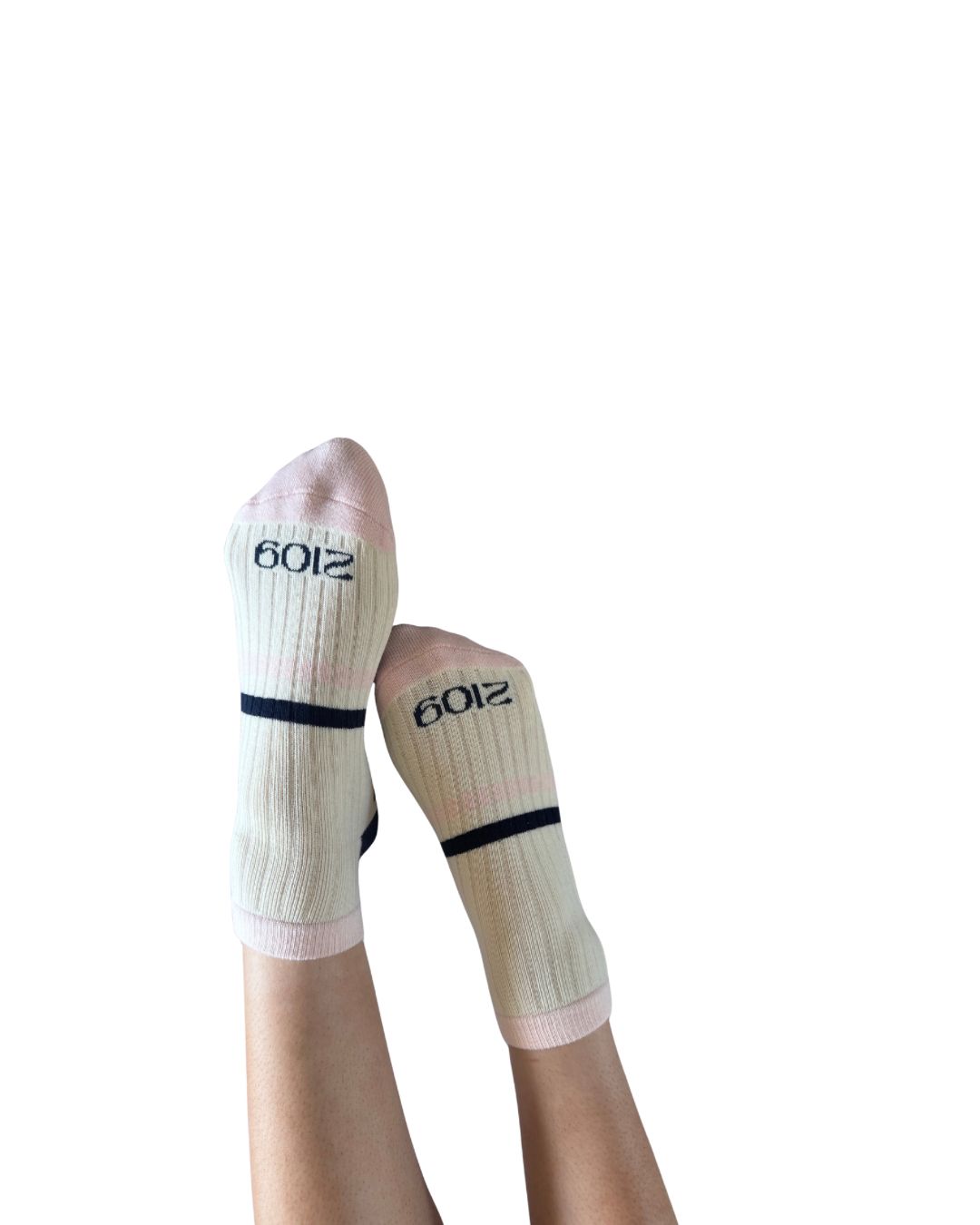 Ultimate Grip Ankle Socks - Navy Rose