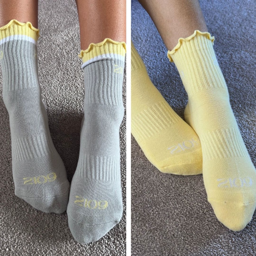 Spring Limited Edition Collection - Ultimate Grip Ruffle Socks