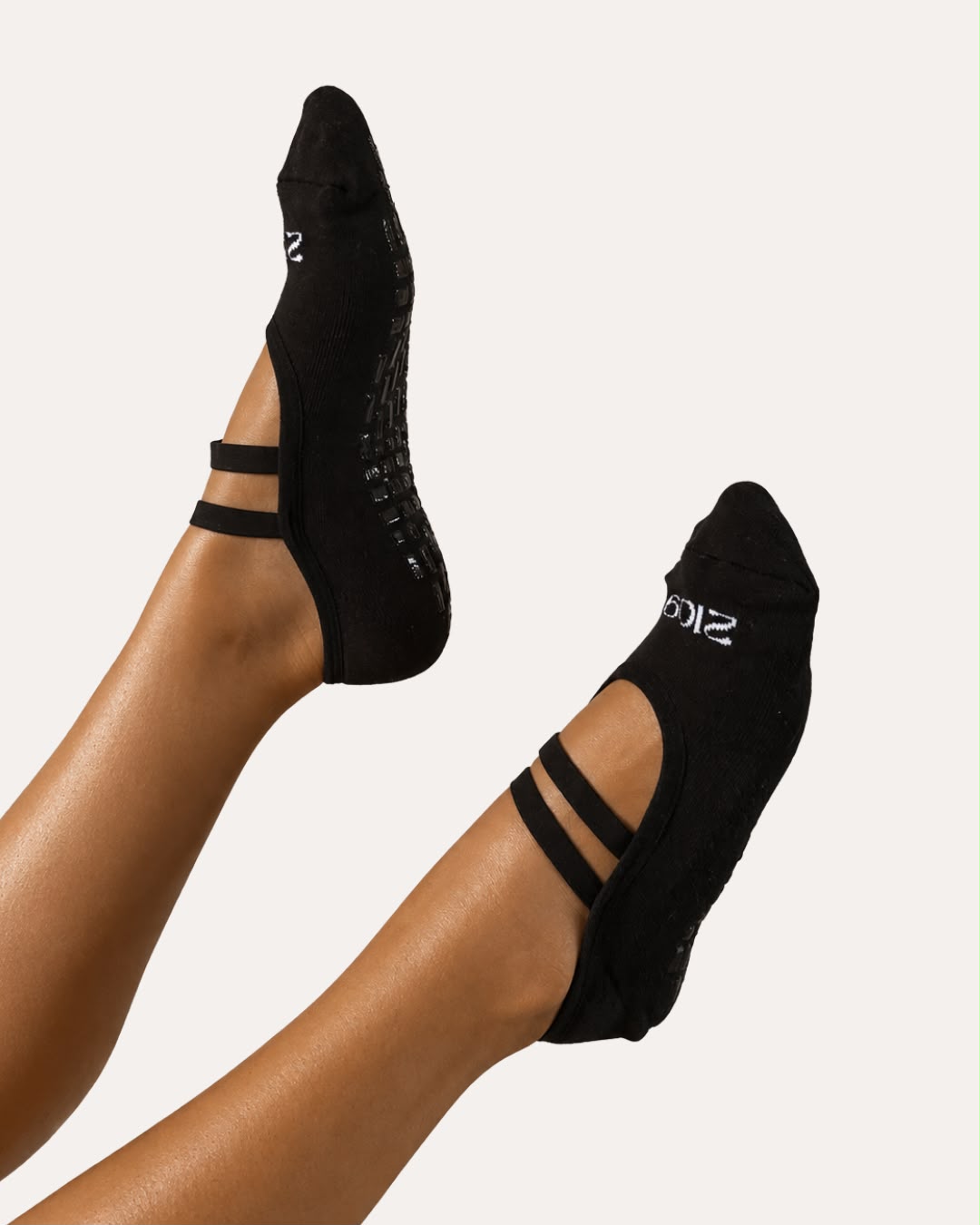 Ultimate Grip Ballerina Socks - Black