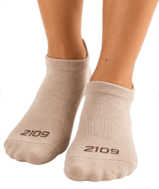 Ultimate Grip Low Ankle Socks - Cappuccino