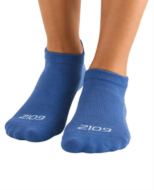 Ultimate Grip Low Ankle Socks - Meadow Blue