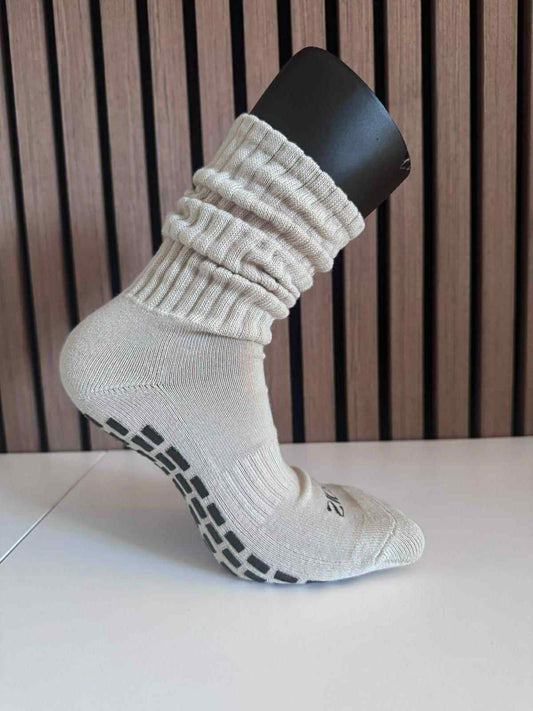 Ultimate Grip Regular Slouch Socks - Cappuccino