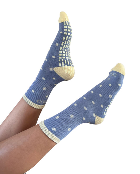Ultimate Grip Crew Socks - Capri