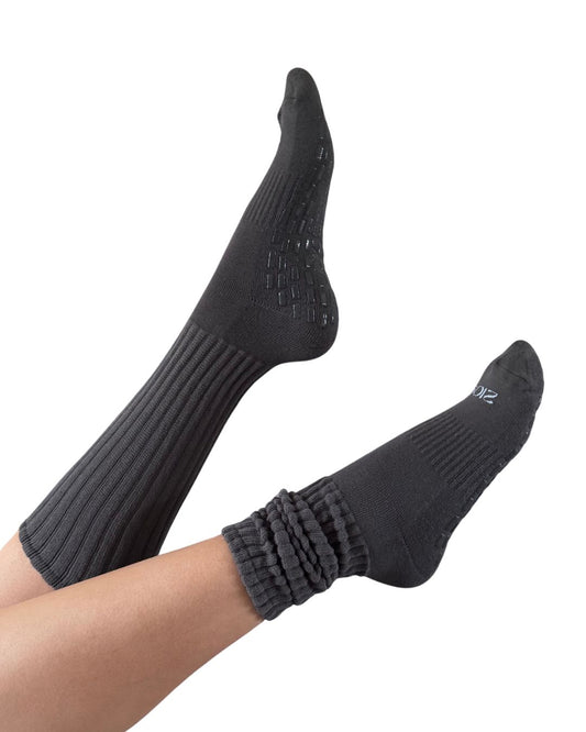 Ultimate Grip Regular Slouch Socks - Grey