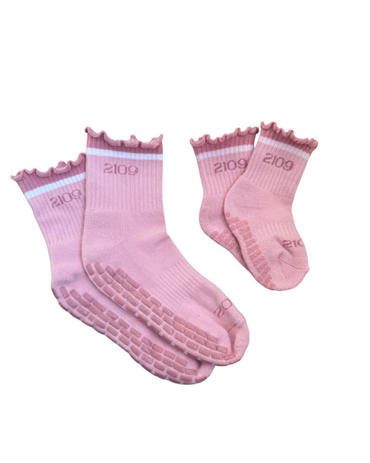 2109 Matching Minis Pink Stripe Parent & Child Bundle