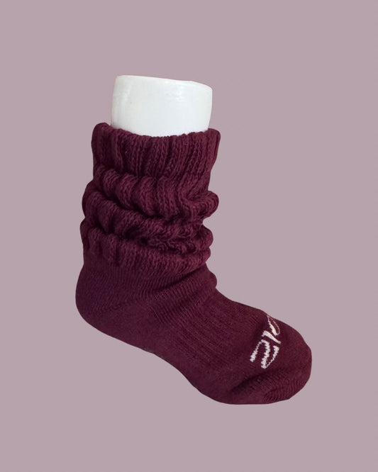 2109 Matching Minis - Baby Burgundy Slouch